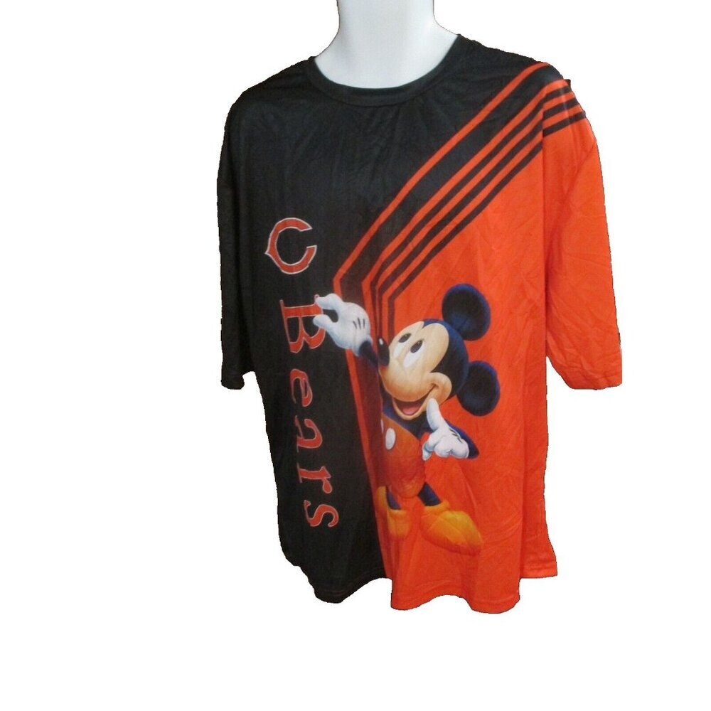 Chicago Bears Mickey Mouse T Shirt Men's XXL- XXXL Double Sided